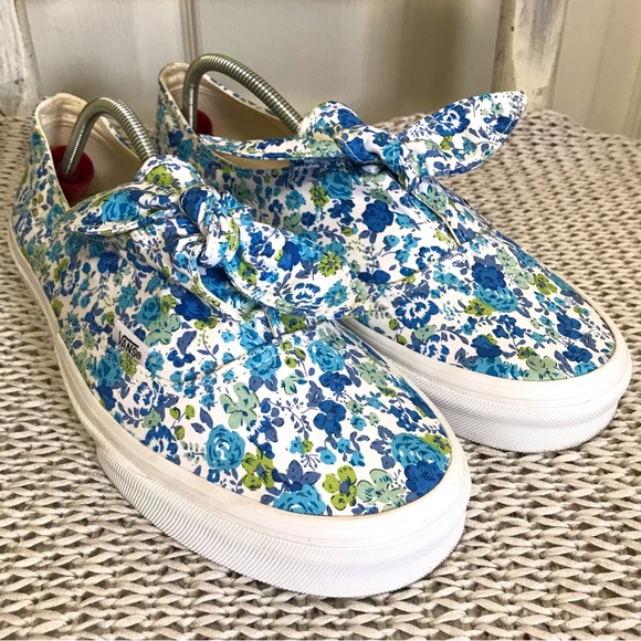Vans Authentic Knotted Blue Ditsy Floral - Picture 3 of 16